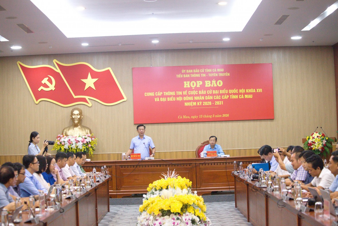 Công tác chuẩn bị bầu cử ĐBQH khóa XVI và HĐND các cấp tại tỉnh Cà Mau chu toàn, sẵn sàng cho Ngày hội lớn Công tác chuẩn bị bầu cử ĐBQH khóa XVI và HĐND các cấp tại tỉnh Cà Mau chu toàn, sẵn sàng cho Ngày hội lớn