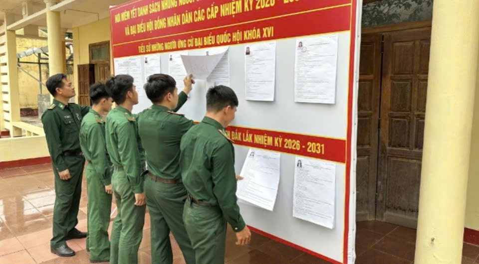 Biên phòng Đắk Lắk hoàn tất chuẩn bị bầu cử sớm trên tuyến biên giới