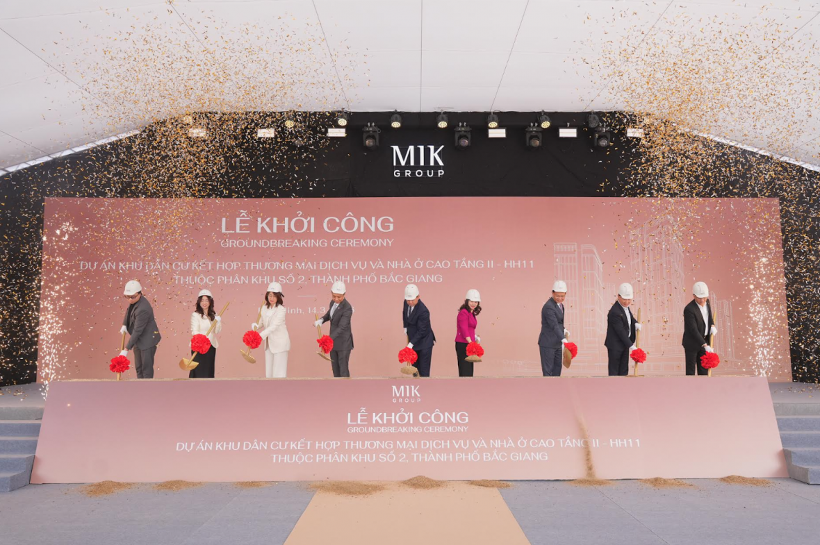 MIK Group khởi công dự án hơn 5ha tại Bắc Ninh MIK Group khởi công dự án hơn 5ha tại Bắc Ninh