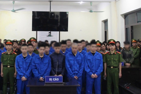 62 thanh thiếu niên lĩnh án vì gây rối trật tự công cộng tại Ninh Bình