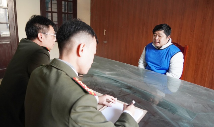 Đối tượng Nguyễn Băng Thảo khai nhận tại cơ quan điều tra