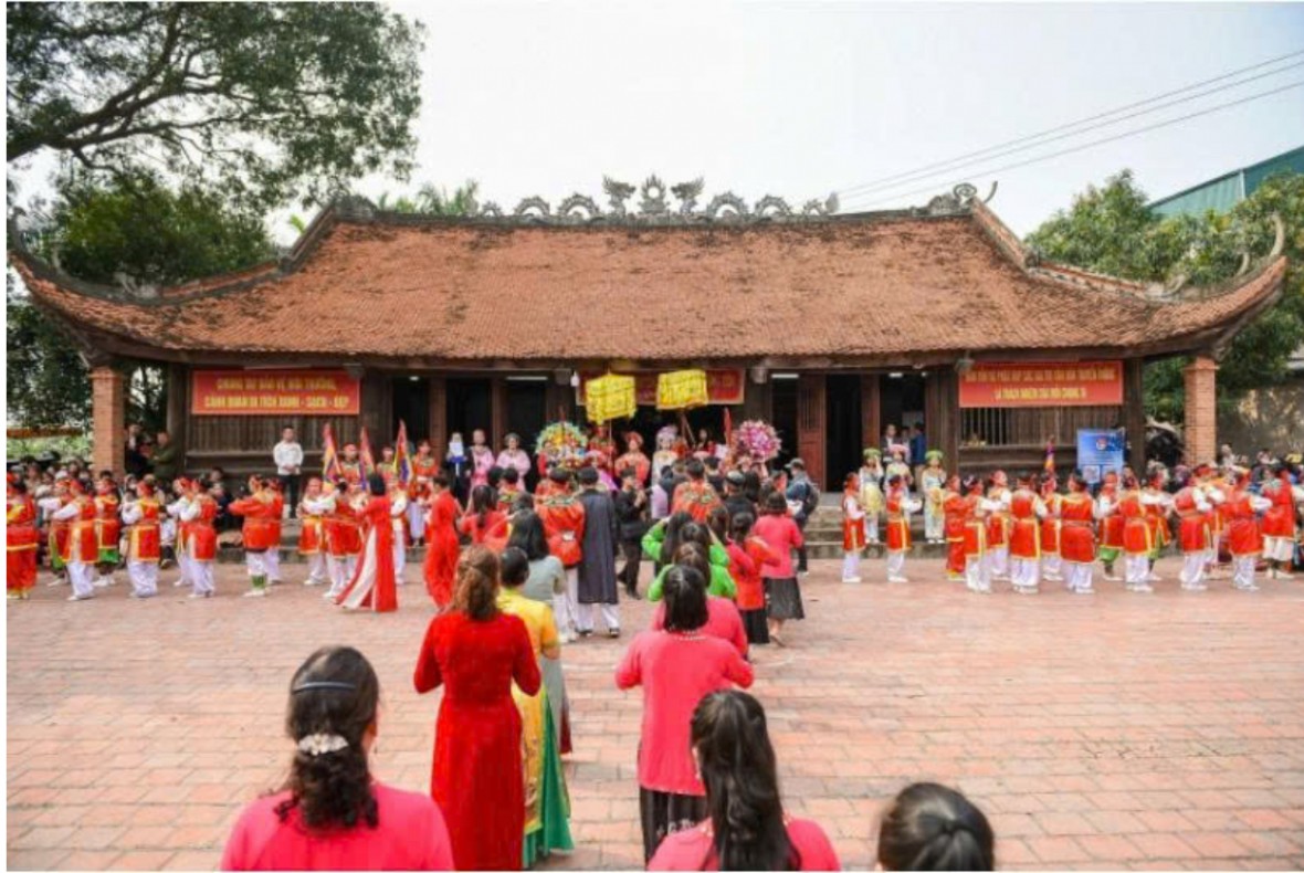 Nét văn hóa đặc sắc của Lễ hội Kén rể Đường Yên