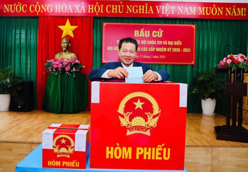 Chùm ảnh không khí nô nức ngày hội bầu cử ĐBQH và HĐND tại Đồng Nai