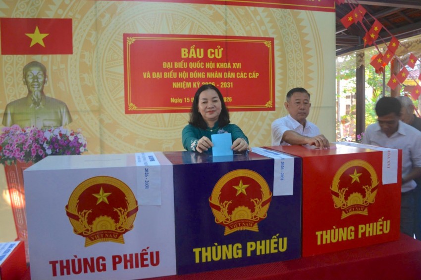 Những lá phiếu lựa chọn đại biểu thực sự xứng đáng, đại diện cho ý chí và nguyện vọng của nhân dân.