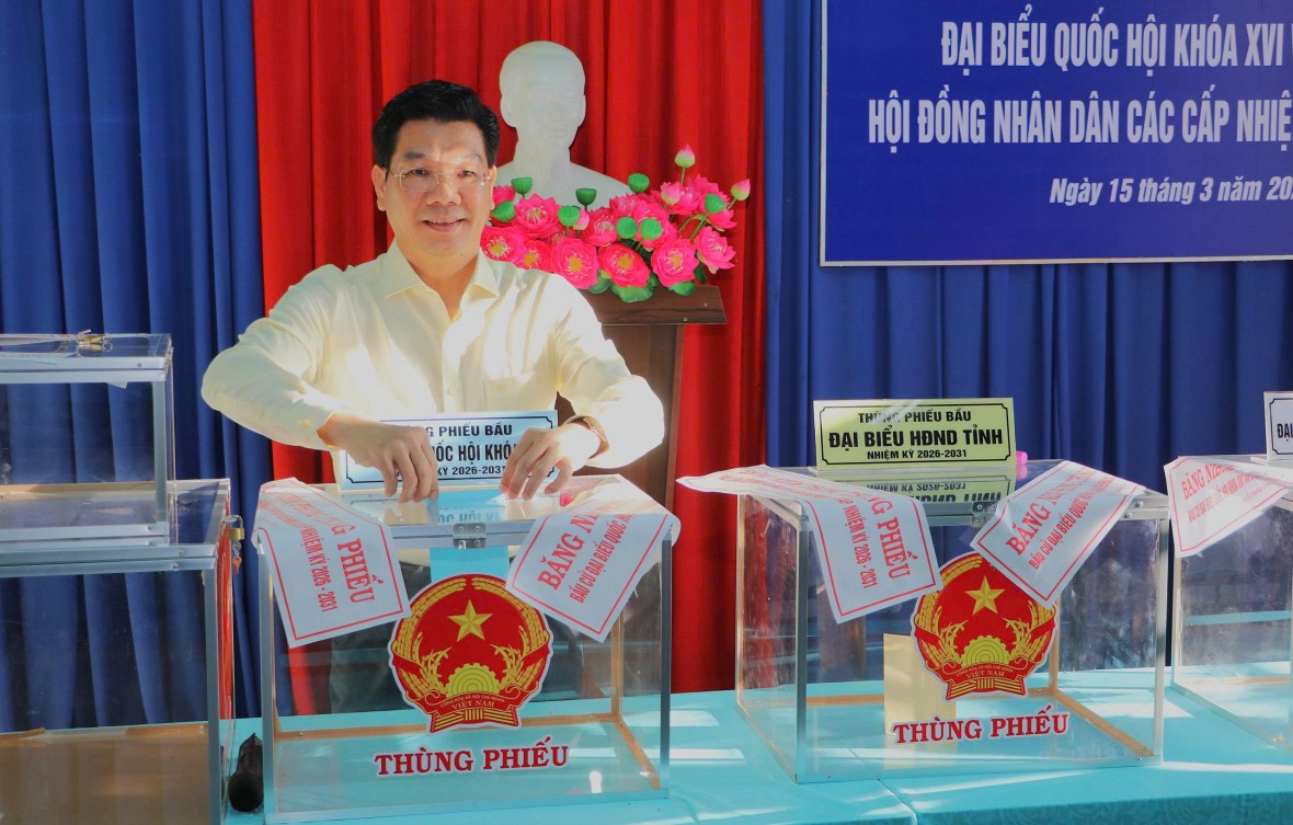 Hơn 2,3 triệu cử tri Tây Ninh chung vui “Ngày hội non sông”