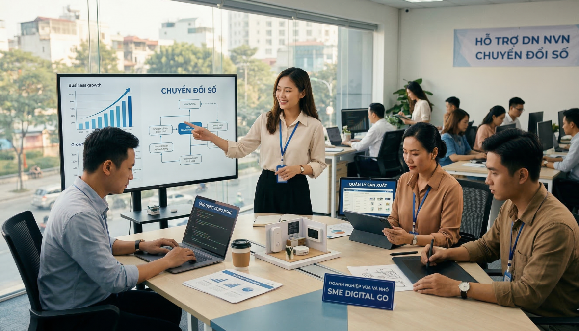 Phê duyệt Đề án chuyển đổi số doanh nghiệp nhỏ và vừa đến năm 2030