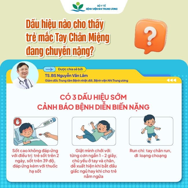 Từ đầu năm 2026 đến nay có gần 3.000 trẻ được chẩn đoán mắc tay chân miệng