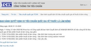 Phát huy vai trò nghiên cứu khoa học về thuốc lá mới của các tổ chức, hiệp hội y học trong nước