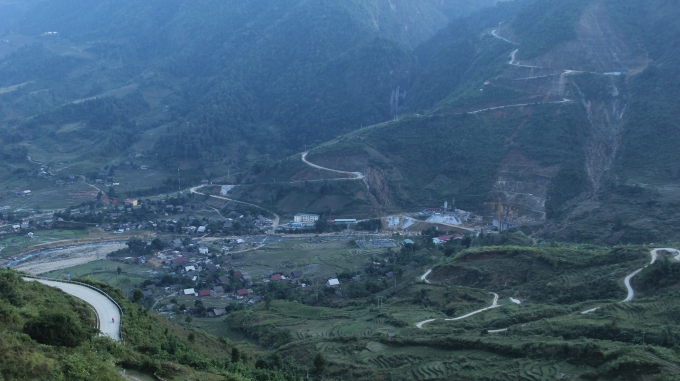 Một g&oacute;c Sa Pa nh&igrave;n từ tr&ecirc;n cao