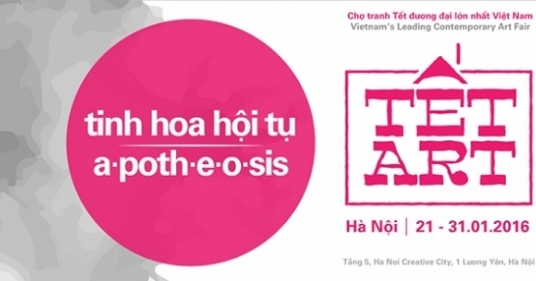 Tết Art "Chợ tranh Tết đương đại lớn nhất Việt Nam".