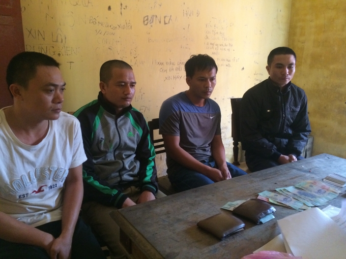 Những đối tượng đ&aacute;nh bạc thuộc c&ocirc;ng ty TNHH Thương mại v&agrave; dịch vụ vận tải Viết Hải.