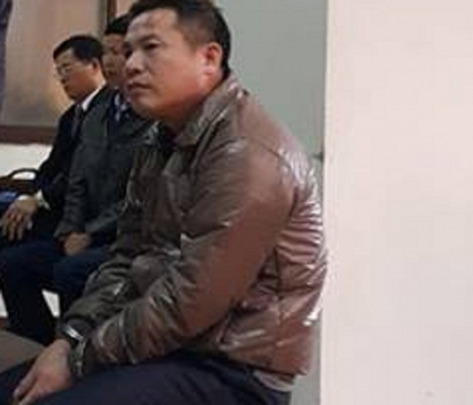 Nguyễn Quang Kỳ tại phi&ecirc;n t&ograve;a ng&agrave;y 12/1.