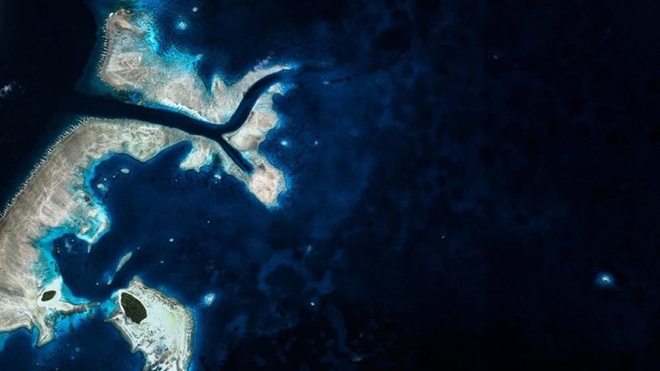 Đảo san h&ocirc; Nukufetau thuộc quốc đảo Tuvalu, nam Th&aacute;i B&igrave;nh Dương.