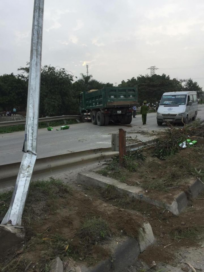 Hiện trường nơi xảy ra vụ việc