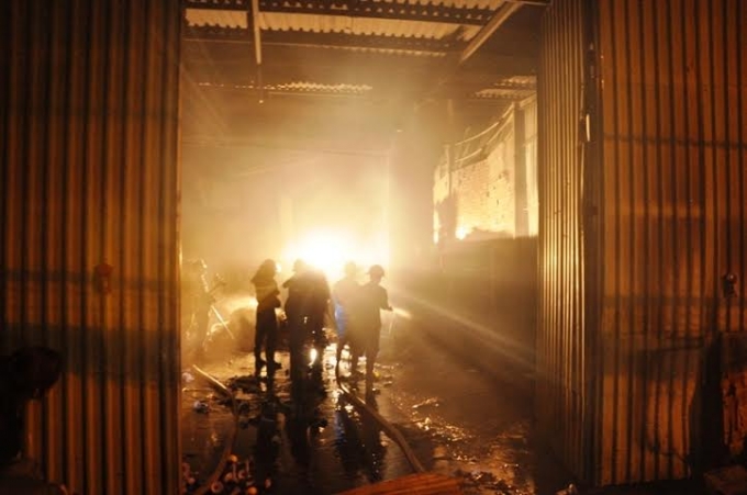 Thiệt hại sau vụ ch&aacute;y vẫn chưa thể thống k&ecirc; đầy đủ.