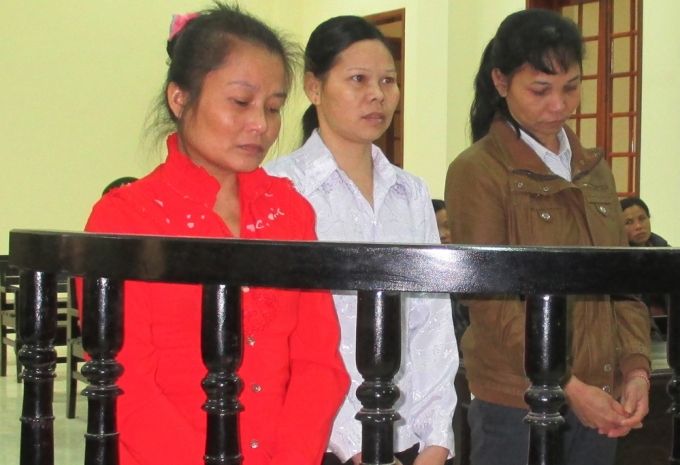 C&aacute;c bị c&aacute;o tại t&ograve;a