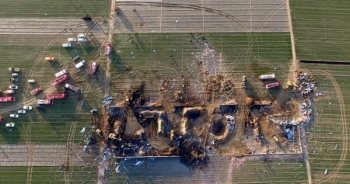 Nổ nhà máy pháo hoa ở Trung Quốc, 10 người chết