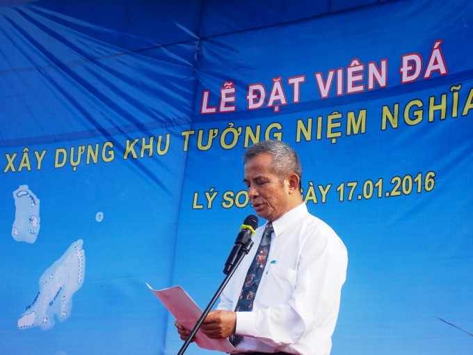 Đồng ch&iacute; Đặng Ngọc T&ugrave;ng ph&aacute;t biểu tại buổi lễ.