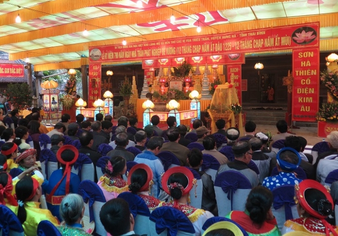 Kỷ niệm 790 năm ng&agrave;y nh&agrave; Trần ph&aacute;t nghiệp tại đất cổ Hưng H&agrave;