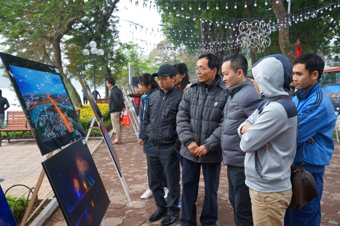 Triển l&atilde;m c&ograve;n l&agrave; dịp để quảng b&aacute; vẻ đẹp của H&agrave; Nội với du kh&aacute;ch nước ngo&agrave;i.&nbsp;(Ảnh:&nbsp;Vietnam cityscape group)