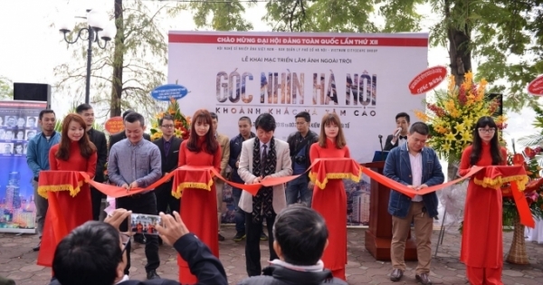 Khai mạc triển lãm ảnh “Góc nhìn Hà Nội khoảnh khắc và tầm cao”