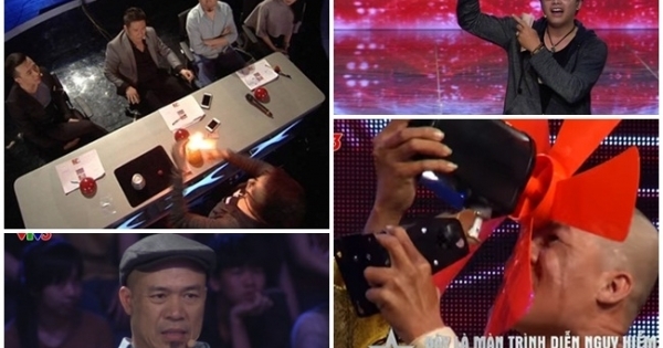 3 giám khảo Got Talent run sợ với Kungfu dùng lưỡi chặn đứng cánh quạt