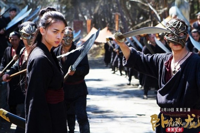 Nữ diễn vi&ecirc;n Việt Nam Ng&ocirc; Thanh V&acirc;n xuất hiện trong&nbsp;poster bộ phim &ldquo;Ngọa hổ t&agrave;ng long 2&rdquo;