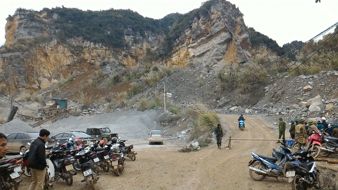 Khu mỏ đ&aacute; Hang C&aacute;, nơi xảy ra vụ tai nạn ch&iacute;nh thức đ&oacute;ng cửa, phong toả hiện trường để phục vụ c&ocirc;ng t&aacute;c điều tra mở rộng.