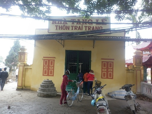 Nghĩa trang Trai Trang, nơi người d&acirc;n bắt được