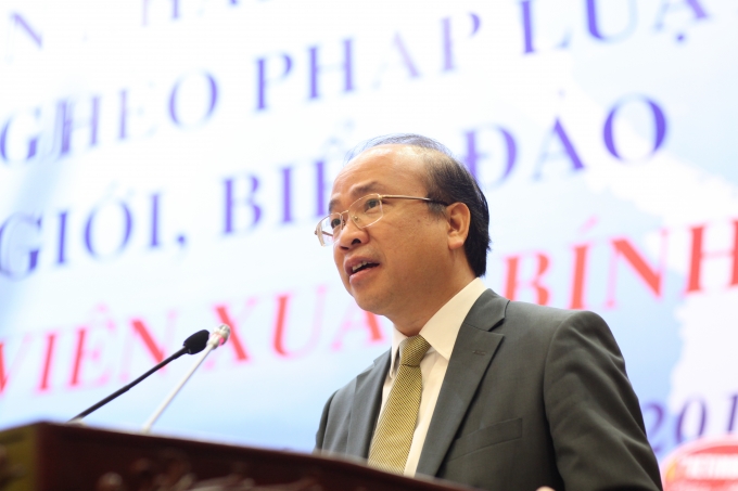 Thứ trưởng Bộ Tư Ph&aacute;p Phan Ch&iacute; Hiếu.