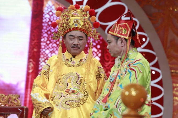 Quốc Kh&aacute;nh lu&ocirc;n đảm nhận vai tr&ograve; cao nhất tr&ecirc;n thi&ecirc;n đ&igrave;nh - Ngọc Ho&agrave;ng