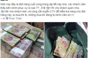 Ngân hàng Nhà nước lên tiếng về hiện tượng rao bán tiền giả trên Facebook