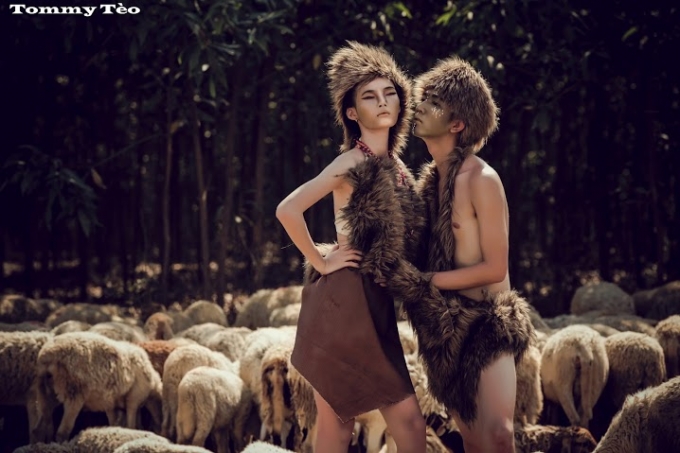 Ở bộ ảnh, thi thoảng vẫn &aacute;nh l&ecirc;n vẻ đẹp trong s&aacute;ng của t&igrave;nh y&ecirc;u giữa thảo nguy&ecirc;n bất tận.