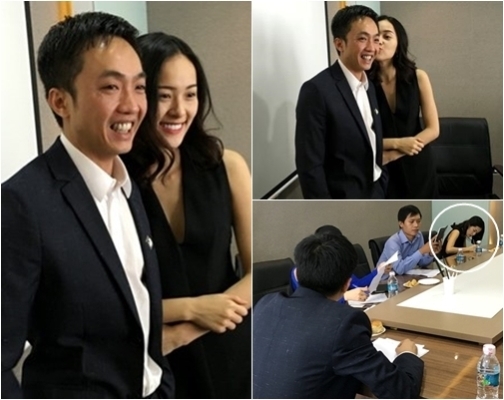 Hai người kh&ocirc;ng ngần ngại thể hiện t&igrave;nh cảm th&acirc;n mật với nhau trước sự chứng kiến của mọi người. Ảnh: internet.