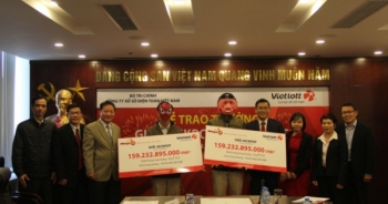 Kết quả xổ số Vietlott ngày 1/1: Vietlott đã chi 568 tỷ đồng để trả thưởng