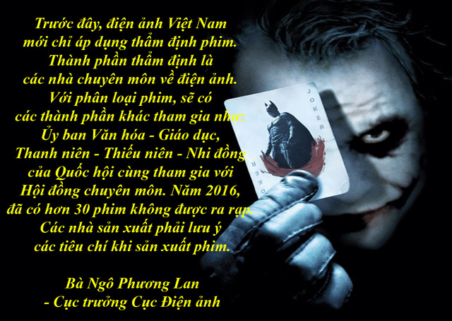 Cho ph&eacute;p chiếu phim 18+: Rạp chiếu l&agrave;m g&igrave; để kiểm so&aacute;t kh&aacute;n giả? - Theo quy định, từ 1/1/2017, Cục Điện ảnh sẽ &aacute;p dụng Bảng ti&ecirc;u ch&iacute; ph&acirc;n loại phổ biến phim theo độ tuổi. Vậy c&aacute;c rạp chiếu sẽ l&agrave;m g&igrave; để c&oacute; thể x&aacute;c định ch&iacute;nh x&aacute;c độ tuổi của kh&aacute;n giả khi v&agrave;o rạp xem phim?