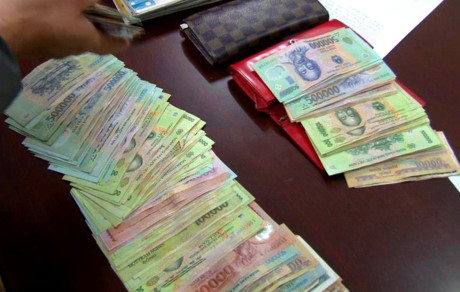 Tang vật vụ việc.