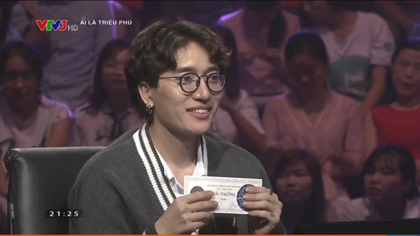 Anh ch&agrave;ng quyết định dừng lại sau khi đ&atilde; vượt qua c&acirc;u hỏi số 12.