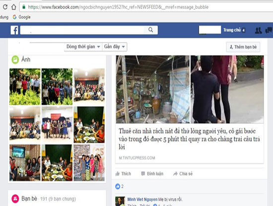 C&aacute;c đối tượng xấu dụ dỗ người d&ugrave;ng Facebook bằng c&aacute;c ti&ecirc;u đề