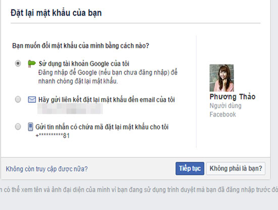 Hướng dẫn lấy lại t&agrave;i khoản Facebook sau khi bị tấn c&ocirc;ng lừa đảo