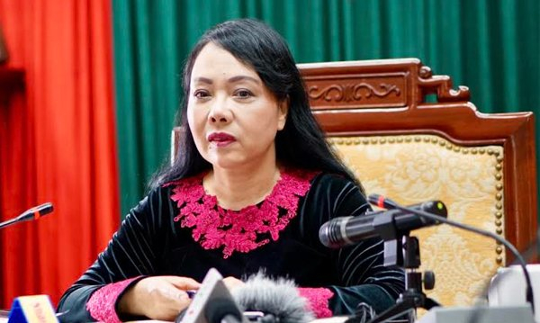 Bộ trưởng Y tế Nguyễn Thị Kim Tiến.