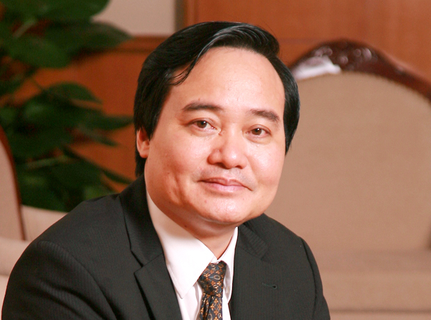 Bộ trưởng Bộ GD&amp;amp;amp;ĐT Ph&ugrave;ng Xu&acirc;n Nhạ nguồn: internet