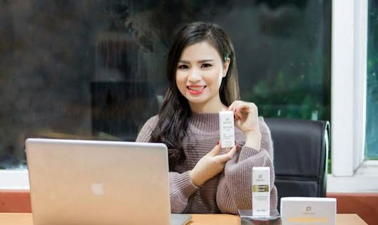 Doanh nh&acirc;n Ho&agrave;ng Y&ecirc;n Chi - Gi&aacute;m đốc C&ocirc;ng ty TNHH Chi Beauty