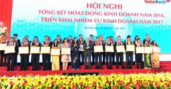 Vinh danh 6 đơn vị VietinBank đặc biệt xuất sắc 2016