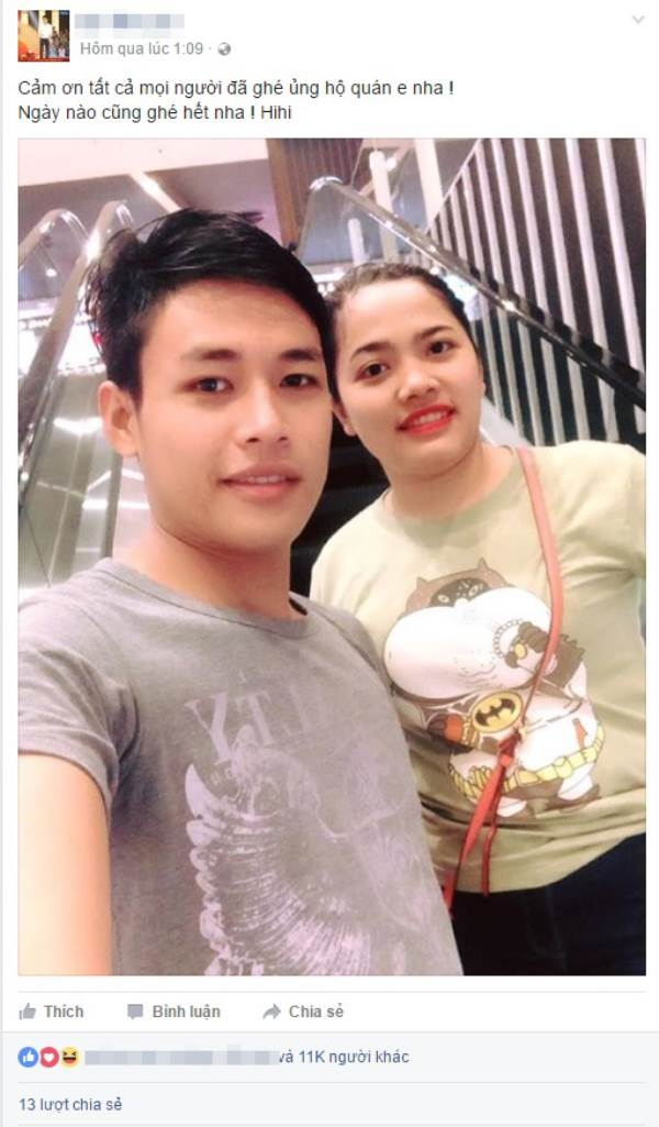 Chia sẻ ngắn ngọn n&agrave;y của ch&agrave;ng trai cho thấy anh ch&agrave;ng kh&ocirc;ng hề bận t&acirc;m những ồn &agrave;o m&agrave; dư luận n&oacute;i về m&igrave;nh.