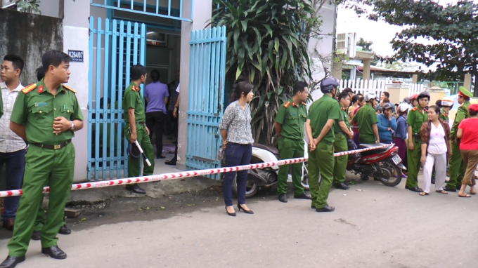 Căn nh&agrave; nơi xảy ra vụ việc