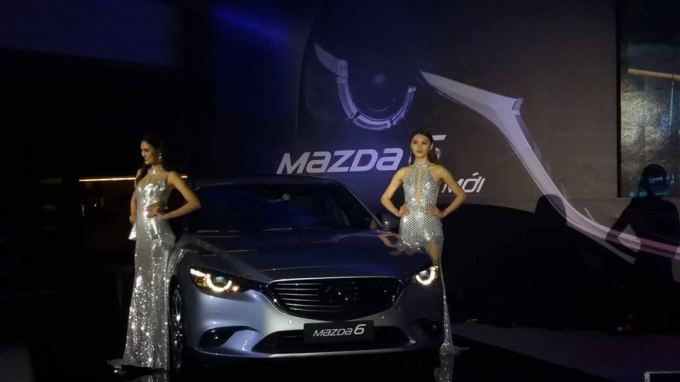 Chi&ecirc;m ngưỡng Mazda6 mới.