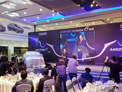 Lễ c&ocirc;ng bố ra mắt Mazda6.