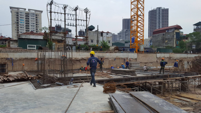 Dự &aacute;n 60 Nguyễn Đức Cảnh do HUD3 l&agrave;m chủ đầu tư hiện đang trong qu&aacute; tr&igrave;nh thi c&ocirc;ng.