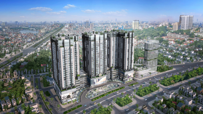 Dự án Sun Grand City Ancora Residence (số 3 Lương Y&ecirc;n, H&agrave; Nội).